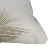 16"x16" Gale Switzer Palm Leaf Synchronicity Square Throw Pillow Gold - Deny Designs: Indoor Polyester Fill, Zipper Closure - image 3 of 4