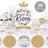 Big Dot of Happiness Religious Easter - Christian Holiday Party Decor and Confetti - Terrific Table Centerpiece Kit - Set of 30 - 2 of 4