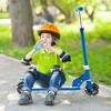 Costway Folding Adjustable Height Kids Toy Kick Scooter Rear Brake 2 Flashing Wheels - 4 of 4
