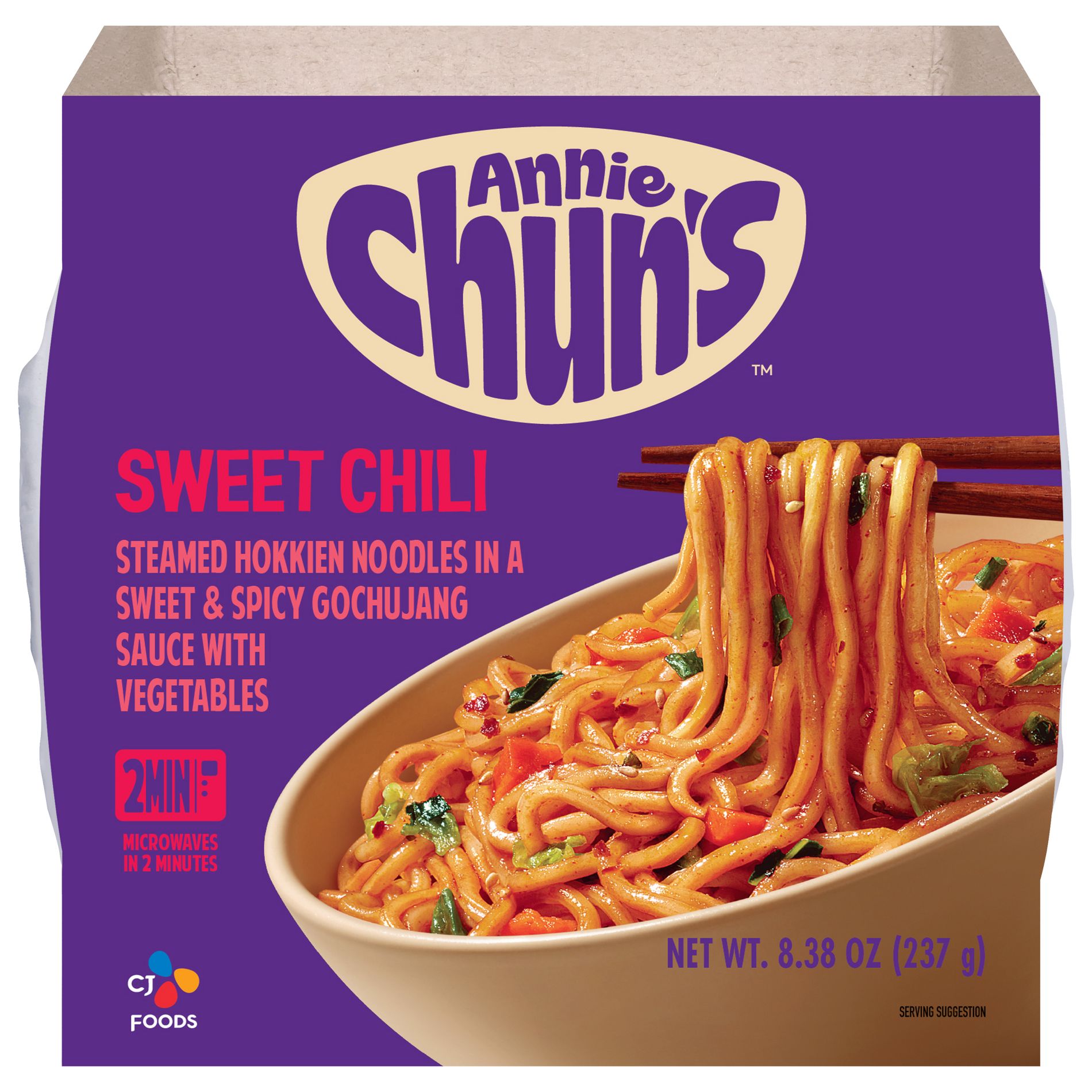 Annie Chuns Korean-Style Sweet Chilli Noodle Bowl - 8.38oz