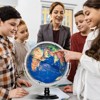 SUGIFT 13-Inch AR Interactive World Globe with LED Night Light, USB Power, Dual-Axis Rotation for Kids - 2 of 4