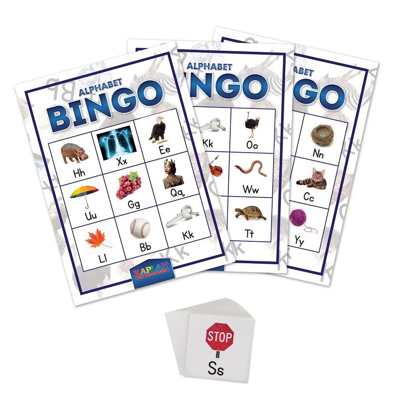 Kaplan Early Learning Alphabet Bingo Game, 2 of 4