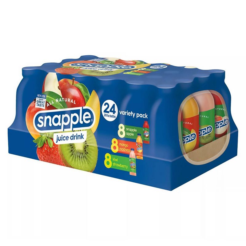 Snapple All Natural Variety Pack Juice Drink - 24pk/20 fl oz Bottles, 4 of 5
