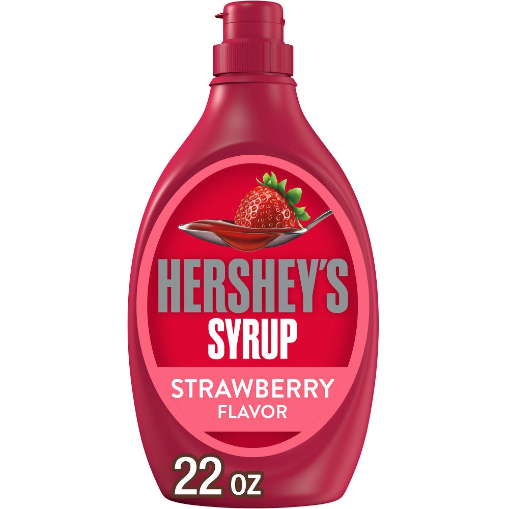 UPC 034000003181 product image for Hershey's Strawberry Syrup - 22oz | upcitemdb.com