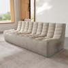 Lazy Floor Sofa Couch,82.68" Bean Bag Chair,Fireside Chair,3 Seater Couch, Corner Relax Sofa Couch for Apartment,No Assembly Needed - 2 of 4