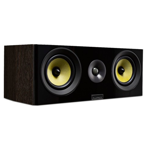 Fluance Signature HiFi 2-Way Center Channel Speaker for Home Theater  Surround Sound System - Natural Walnut
