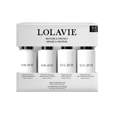 LolaVie Restore & Protect Travel Kit - 4pc - Ulta Beauty