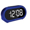 Riptunes Digital Alarm Clock with 5 Alarm Sounds - Blue - 2 of 4