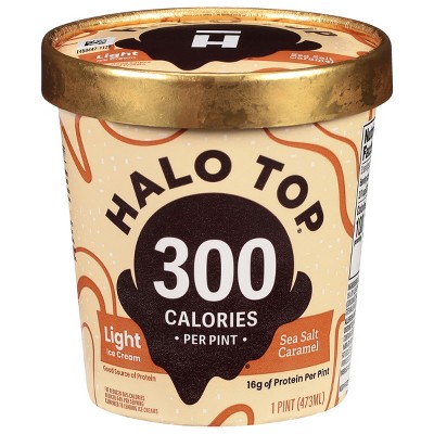 Halo Top Sea Salt Caramel Ice Cream - 16oz : Target