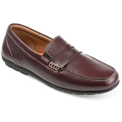 Thomas & Vine Woodrow Driving Loafer Wine 10 : Target