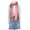 INSPIRE CHIC Women's Gradient Color Ombre Cotton Linen Soft Hijab Head Scarves 1Pc - 2 of 4