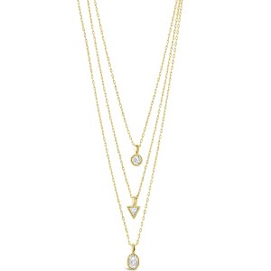 SHINE by Sterling Forever Julie Layered Necklace - 1 of 2