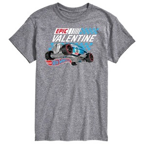 Men's - Hot Wheels - Valentine's Epic Short Sleeve Graphic T-Shirt - 1 of 4