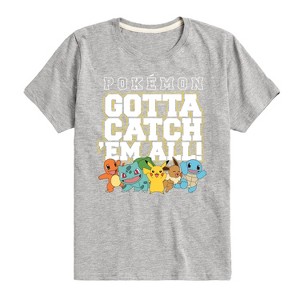 Boys' - Pokémon - Gotta Catch 'Em All Short Sleeve Graphic T-Shirt - 1 of 4