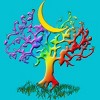 Adult Design By Humans Rainbow Pride Tree of Life By Fluffydstroyer T-Shirt - 2 of 2