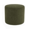 Wovenbyrd Hampton 19" Round Pouf Ottoman - 2 of 4