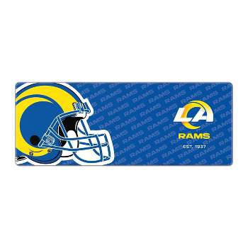 NFL Los Angeles Rams Logo Series 31.5" x 12" Desk Pad