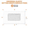 Universal 51¡¯¡¯x36¡¯¡¯ Roof Top Cargo Basket,Durable 200LB Capacity Carrier System with Storage Net, Waterproof Bag & Truck/SUV Extension - 3 of 4