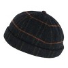 Epoch Hats Company Men's Plaid Retro Rolled Cuff Fisherman Wool Cap - 2 of 3