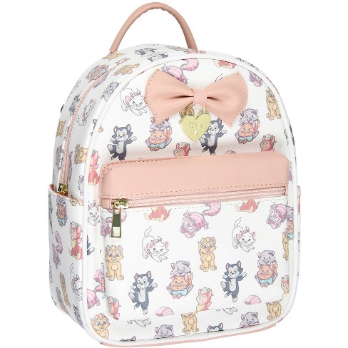 mini backpack white