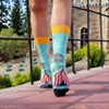 Circus Scene Roller Coaster Socks (Tween Sizes, Small) from the Sock Panda - image 4 of 4