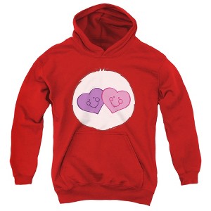 Boys’ Care Bears Always There Bear Belly Hooded Sweatshirt - 1 of 4