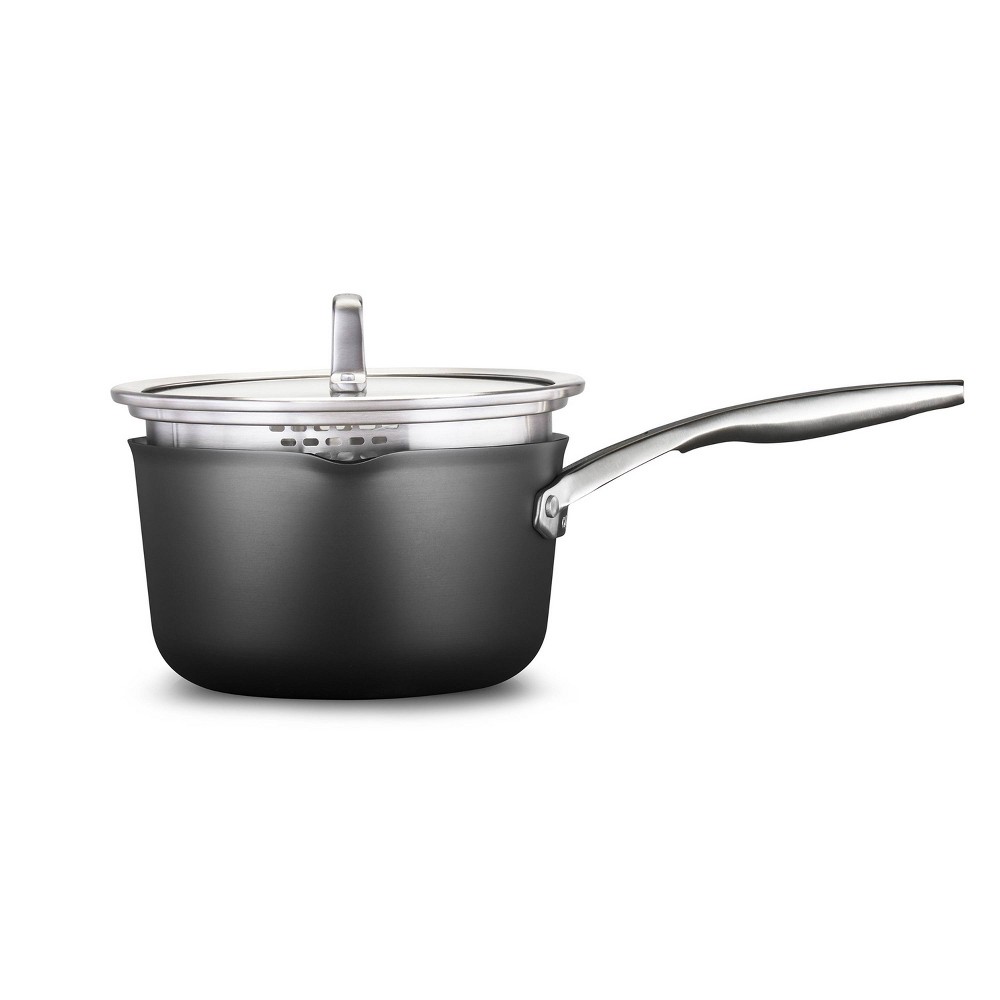 Photos - Pan Calphalon Premier with MineralShield Nonstick 3.5qt Space-Saving Sauce  