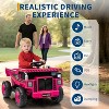 12V Kids Ride-On Dump Truck, Electric Construction Vehicle with 2x35W Motors, Motorized Dump Bed, Extra Shovel, and Remote Control - 2 of 4