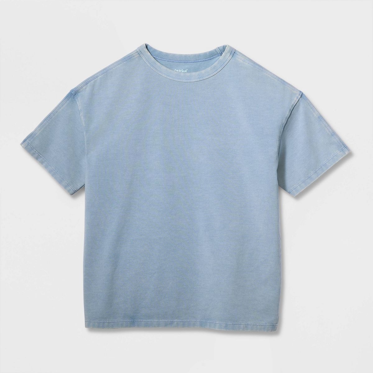 Boys' Short Sleeve Oversized Heavyweight Washed T-Shirt - Cat & Jack™ - thumbnail 2