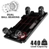 YIGII SOLEJAZZ Furniture Mover Dolly 4 Wheels   Rollers with 440 Lbs Capacity Rolling Platform Interlocking Design Flat Dolly with Wheels - 4 of 4