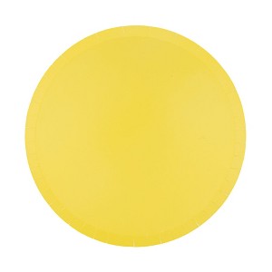 Jollity & Co. - Shades Banana Dinner Plates - Pack of 8 Paper Plates - 1 of 3
