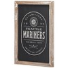 MLB Seattle Mariners Baseball Framed Sign Panel - image 2 of 4