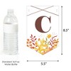 Big Dot of Happiness Fall Foliage Bride - Autumn Leaves Bridal Shower and Wedding Party Bunting Banner - Party Decorations - Congrats Bride-To-Be - 3 of 4