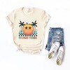Simply Sage Market Women's Retro Beach Vibes Checkered Short Sleeve Graphic Tee - 3 of 3