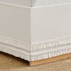 Sweet Jojo Designs Dust Ruffle Queen Bed Skirt Boho Fringe Ivory - 3 of 4