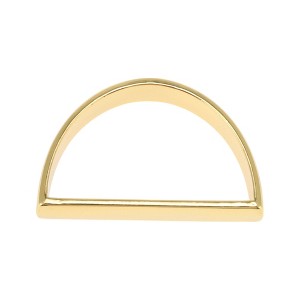 Unique Bargains Napkin Rings D-Shaped Stainless Steel 1 Pc - 1 of 3