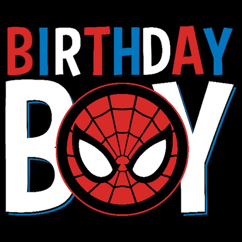 Boy's Marvel Birthday Boy Spider-Man T-Shirt, 2 of 6