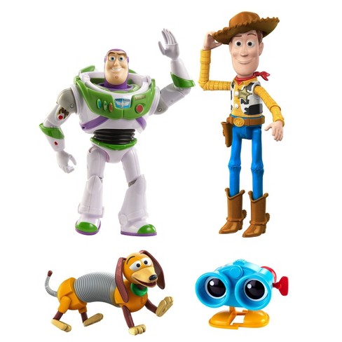 Disney Pixar Toy Story Andy S Toy Chest Retro Figure 4pk Target