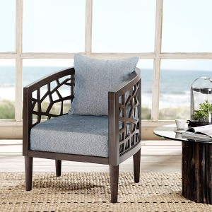 NicBex Accent Chair Modern Armchair Lounge Chair with Wood Frame with Cushion for Living Room, Bedroom - 1 of 3