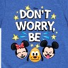 Boys' - Disney - Don't Worry Be Emojis Short Sleeve Graphic T-Shirt - 2 of 4