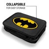 Batman Classic Bat Shield Logo Insulated Soft Sided Lunch Box - 4 of 4