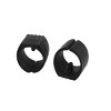 Unique Bargains Breuer Chair Tubing Pipe Foot Round U-Shape Plastic Caps 20mm Dia 10Pcs - 4 of 4