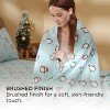 100% Cotton Sheets Bed Set,Ultra Soft & Comfort Brushed Cotton Sheet with Deep Pocket up to 16" - 4 of 4