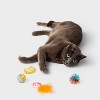Lemon Cat Ball Plush Toy Set - 4pc - Boots & Barkley™ - 2 of 3