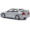 Mitsubishi Lancer Evolution IV RHD (Right Hand Drive) Steel Silver Metallic 1/64 Diecast Model Car by Pop Race - 4 of 4