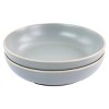 Gibson Home Rockaway 2 Piece Dinner Bowl Set in Gray - 2 of 4
