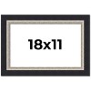 PosterPalooza | Embellished Black Picture Frame - UV Acrylic, Backing Board, Hanging Hardware Included - 2 of 4