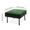 NicBex Couches for Living Room  Modern Loveseat Sofa Comfy 2 Seater Upholstered Fabric Small Couches for Bedroom, Apartment - 2 of 4