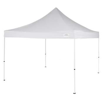 Caravan Canopy M Series Pro 2 10 x 10 ft Straight Leg Pop-Up Canopy Tent, White
