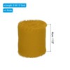 Unique Bargains DIY Crafts Party Gift Wrapping Fringe Chiffon Silk Ribbon 4 Rolls - 2 of 4